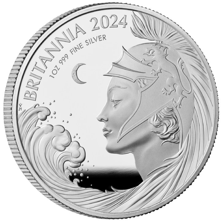 6 darabos Britannia ezüstérme szett 2024 Proof