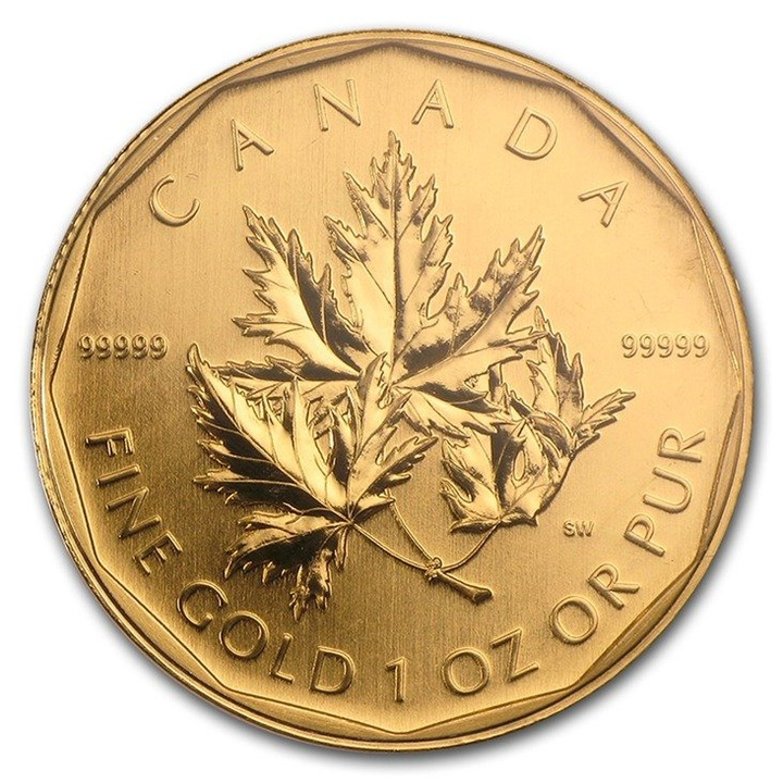 Canadian Maple Leaf 1 oz Gold 2007 (Au .99999) Limited