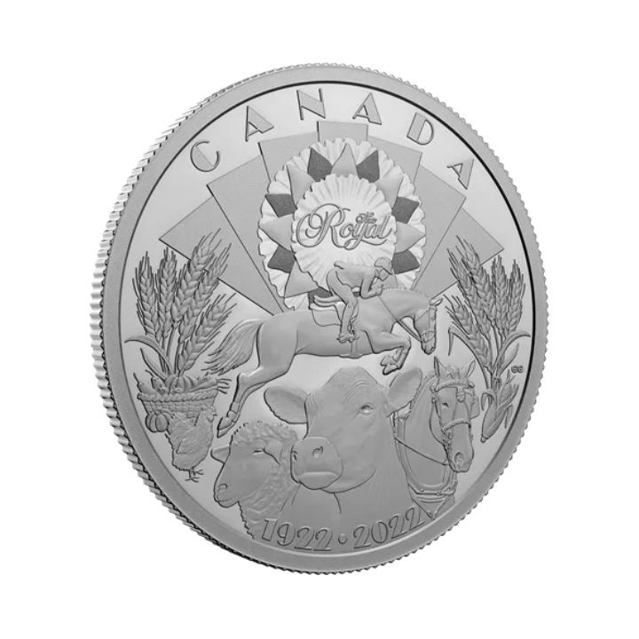 Canada: 100th Anniversary of The Royal Agricultural Winter Fair 2 oz Silber 2022 Proof Coin