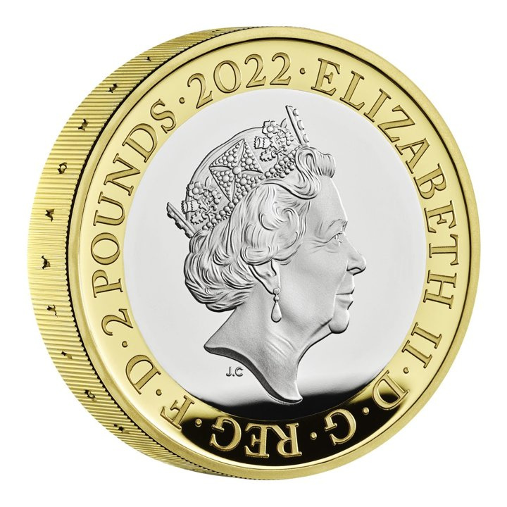 Alexander Graham Bell ezüst 2022 Proof Piedfort érme