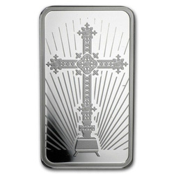 Lingote de Plata Pamp Suisse Romanesque Cross 1 oz