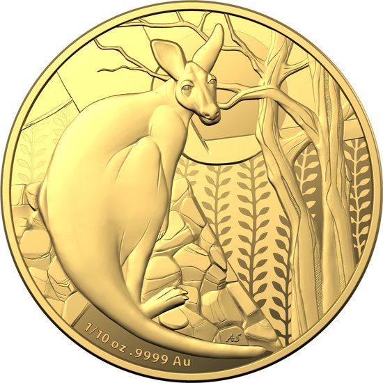 RAM : Canguro 1/10 oz Oro 2022 Proof