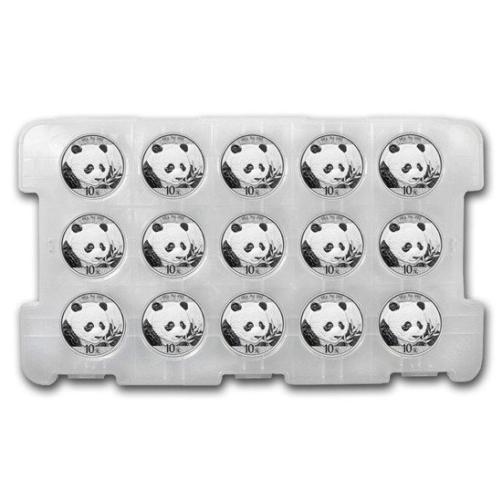 China Panda 30 gram Silber 2018