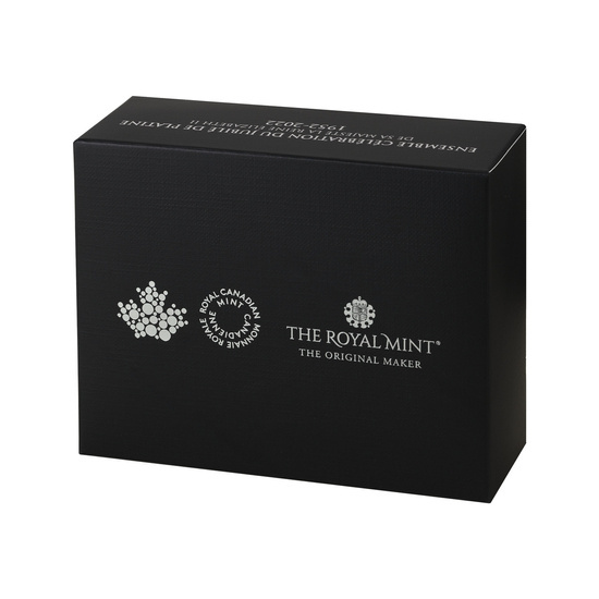 Zestaw 2 monet The Platinum Jubilee Celebration 2022 Proof