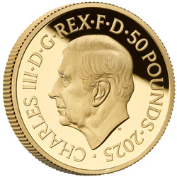 Ensemble de 6 pièces Premium Britannia Or 2025 Proof