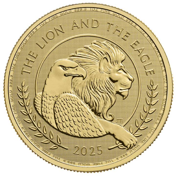 El León y el Águila 1 oz Oro 2025 