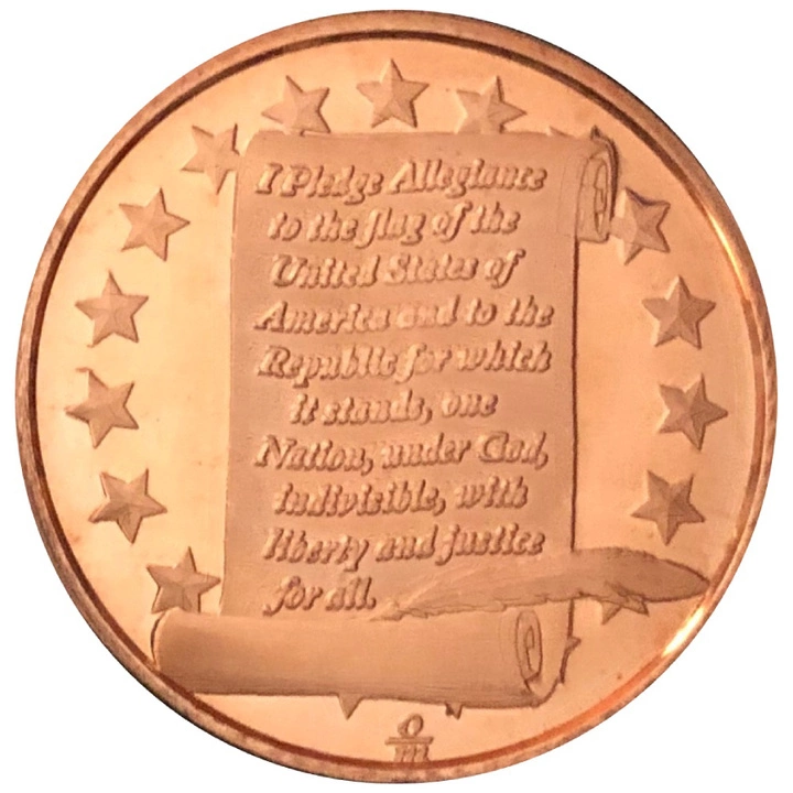 Pledge 1 onza de cobre