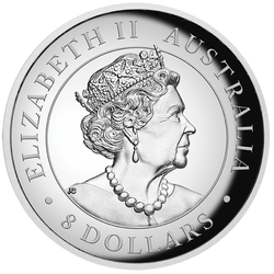 Kookaburra 5 oz Silver 2022 Incused