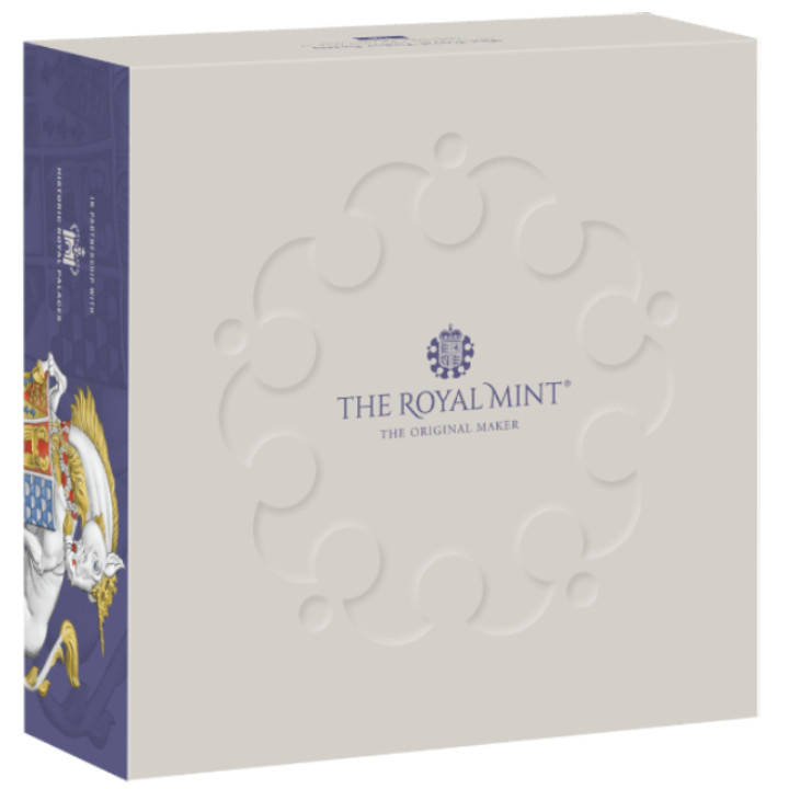 The Royal Tudor Beasts: The Seymour Unicorn 5 oz Silver 2024 Proof