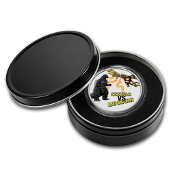 Niue: Godzilla vs Monsters - King Ghidorah coloured 2 oz Silver 2023