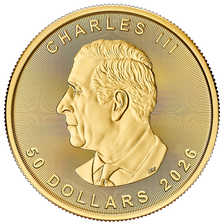 Kanadyjski Liść Klonowy 1/10 uncji Złota 2026