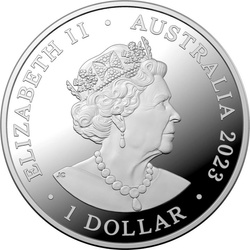 Australia's Most Dangerous: Box Jellyfish 1 oz Silber 2023