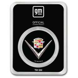 Cadillac Coupe DeVille (1949) colorato 1 oncia d'argento Slab