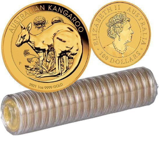 Canguro australiano 1 oncia d'oro 2021