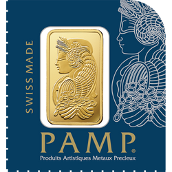 Goldbarren PAMP Lady Fortuna Multigram 1 g Gold