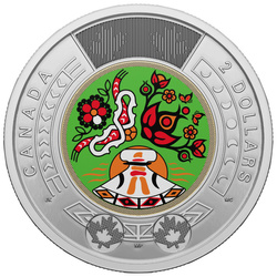 Set Canada National Indigenous Peoples - Card suvenir comemorativ de colecție 7 monede 2023