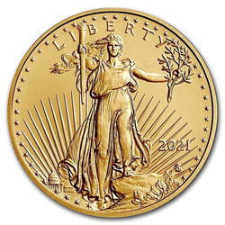 American Eagle 1/4 oz Gold 2021 type 2