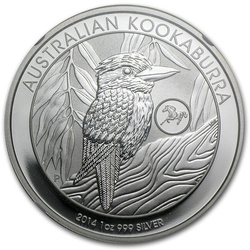 Kookaburra 1 uncia ezüst 2014 Ló Privy
