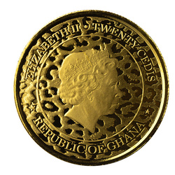 Ghana : Léopard africain 1 once d'or 2021 Proof