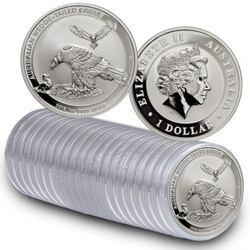 Wedge-Tailed Eagle 1 oz Silber 2018 PAKET 100 Stück