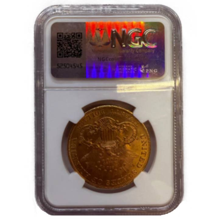 Liberty Head Double Eagle Złoto 20 Dollar 1903 NGC UNC DETAILS