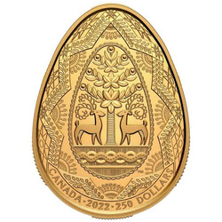 Uovo di Pasqua Oro 2022 Proof