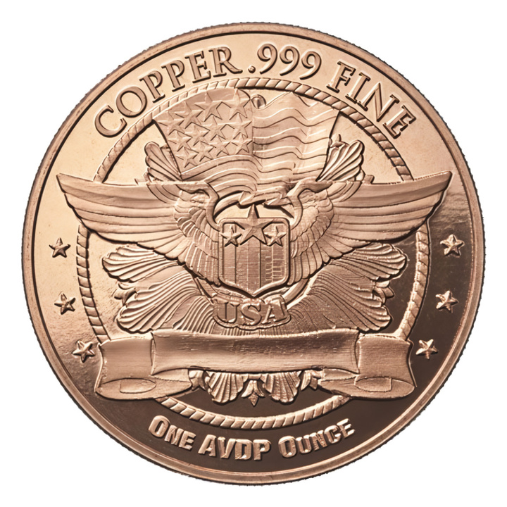 U.S. Quarter 1 uncja Miedzi