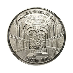 Stvoření Adama 29,35 gramů stříbra Round 1992 Stav 2/2-