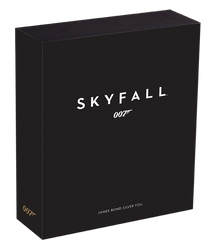 Póster de película: 007 James Bond - Skyfall 5 gramos Plata 2020 (Plata)