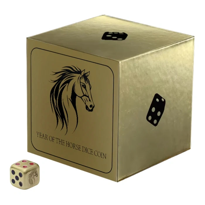 Fiji: Lunar Year of Horse pozłacana 1 uncja Srebra 2026