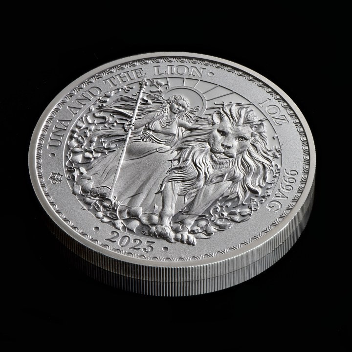 St Helena Una and the Lion 1 oz Silber 2023