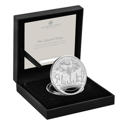 The Queen's Reign Honours and Investitures 5 £ argint 2022 Proof