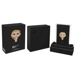 Tuvalu: Honey Ryder coloreado 1 oz Plata 2023 Mini Moneda acuñada