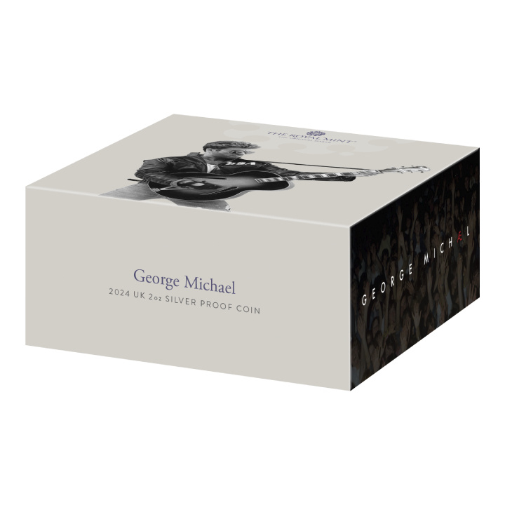 George Michael 2 uncje Srebra 2024 Proof