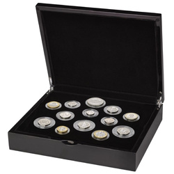 Set di 13 monete d'argento Gran Bretagna 2024 Proof