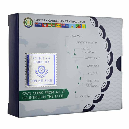 Antigua & Barbuda: Rum Runner colored 1 oz Silver 2020 Proof