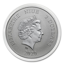 Niue: Celestial Animals - The Yellow Snake 1 oz Silver 2020