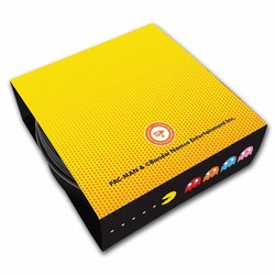 Niue: PAC-MAN - Labirinto circolare colorato 2 once d'argento 2023 Proof