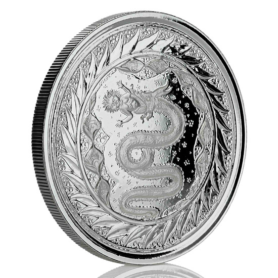 Samoa: Serpiente de Milán 1 oz Plata 2020