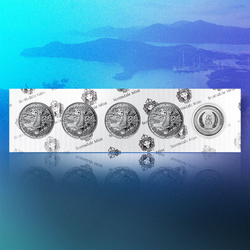 Anguilla: Regatta 1 onza de plata 2024 Prooflike