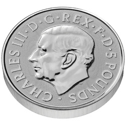 The Royal Tudor Beasts: The Bull of Clarence 2 oz Silver 2023