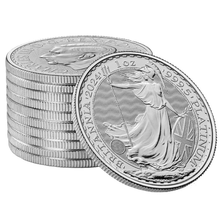 Britannia 1 uncja Platyny 2024