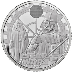 Star Wars: Darth Vader e Imperatore Palpatine 1 oncia d'argento 2023 Proof
