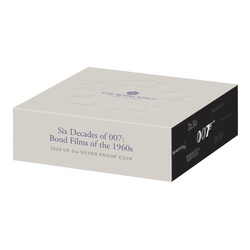 A 60-as évek Bond-filmjei 2 uncia ezüst 2023 Proof