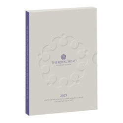 The 2025 United Kingdom Brilliant Uncirculated Definitive 8 Coins Coin Set 