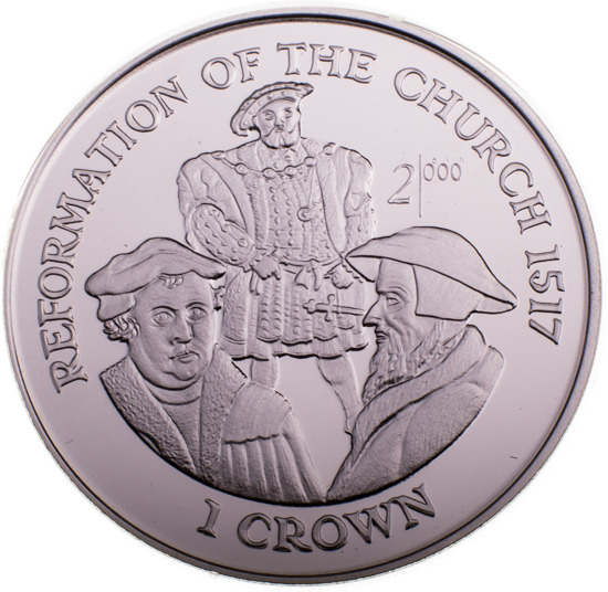 Isle of Man: 3-Coin Set Millennium 2000