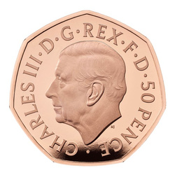 10 darabos készlet Her Majesty Queen Elizabeth arany 2022 Proof érmék