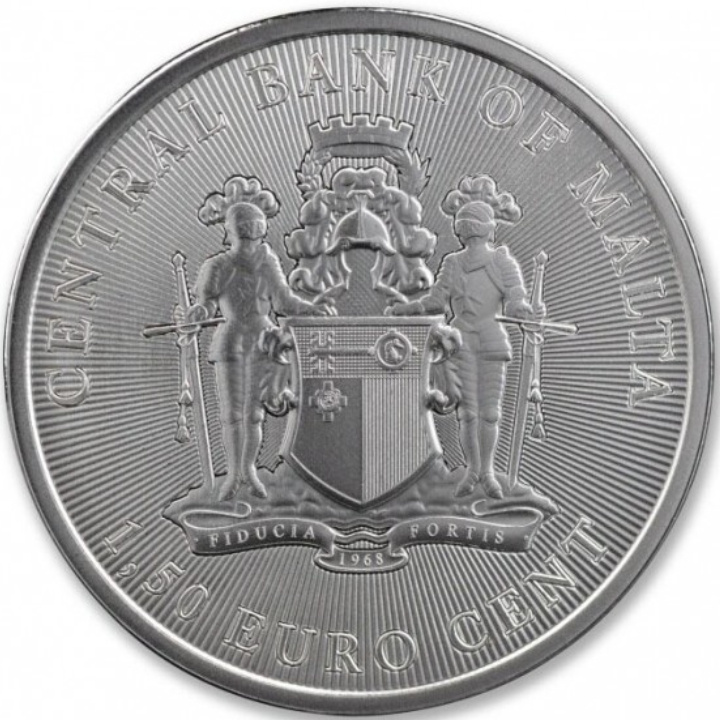 Malta: Europa And The Bull 1 oz Silber 2022