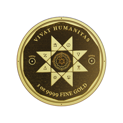 Tokelau : Vivat Humanitas 1 once d'or 2022 Prooflike