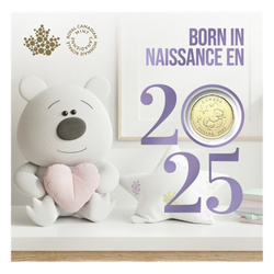 Canadá: Bebé canadiense 5 monedas 2024